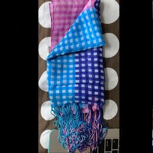 Multicolored scarf/ hijab (checkered)